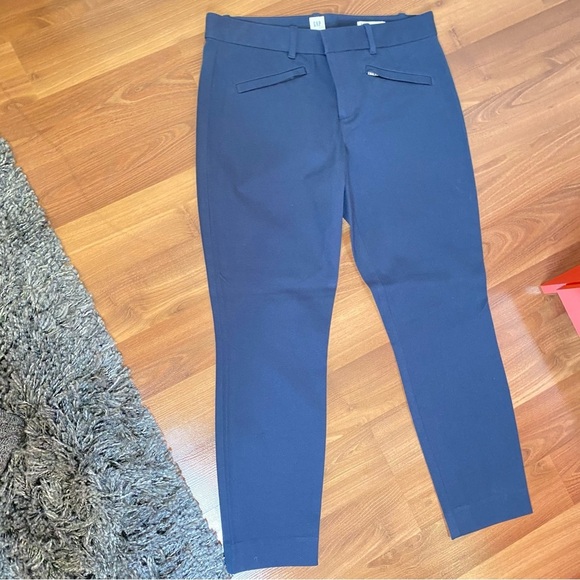 Women's GAP Navy Blue Pants SIze S/P Office Style measurements in picture… - Picture 4 of 8